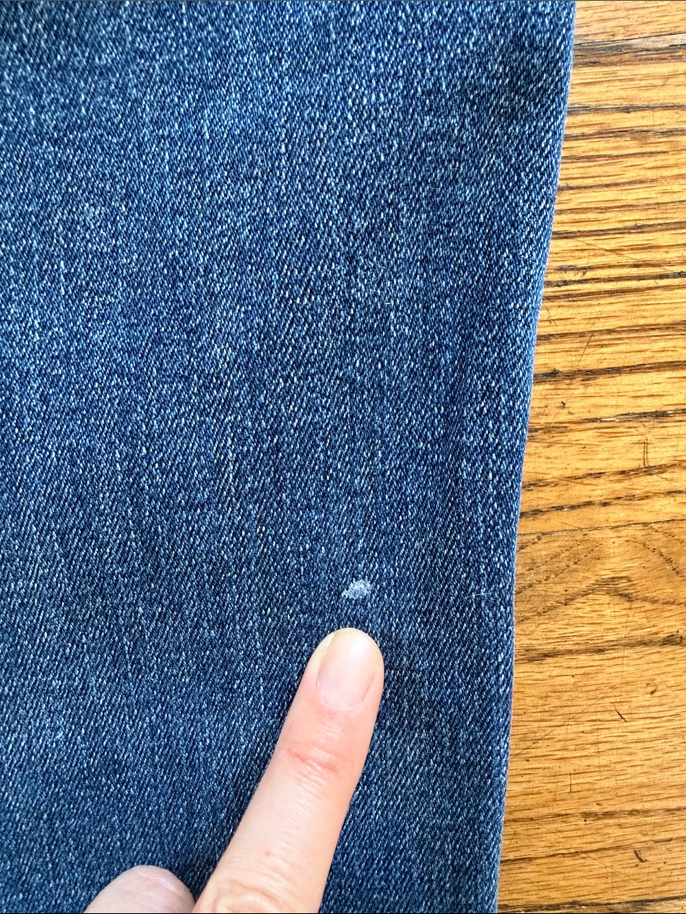 American Eagle Outfitters Hi-Rise Slim Jeans in Medium Blue Wash - Picture 6 of 8